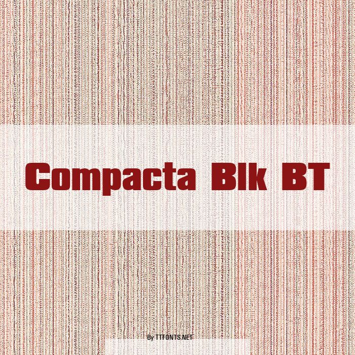 Compacta Blk BT example